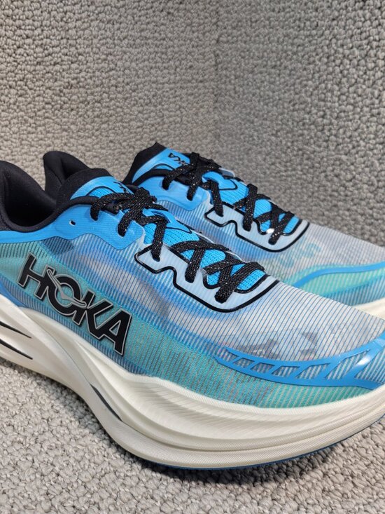 Hoka One One Cielo X1 2.0 Unisex Size W12.5 M11.5 Blue Running Shoes 1162053 main image 4